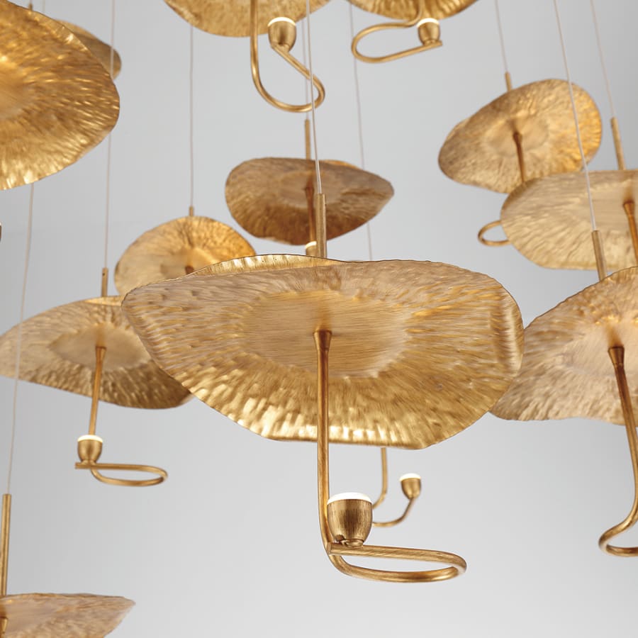 Eurofase Lighting Lagatto 16 Light 52" Wide LED Suspension Multi Light Pendant
