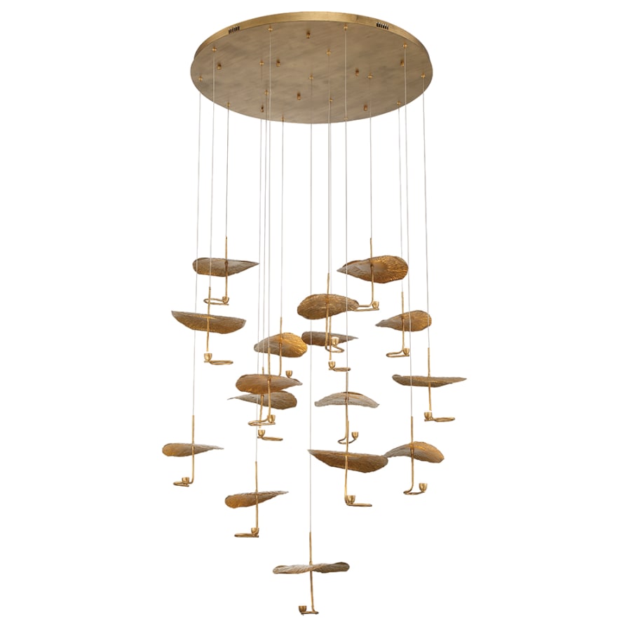 Eurofase Lighting Lagatto 16 Light 52" Wide LED Suspension Multi Light Pendant