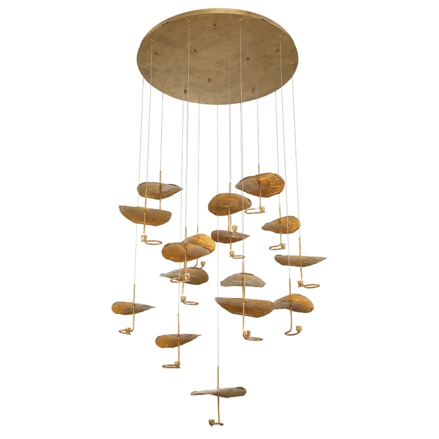 Eurofase Lighting Lagatto 16 Light 52" Wide LED Suspension Multi Light Pendant