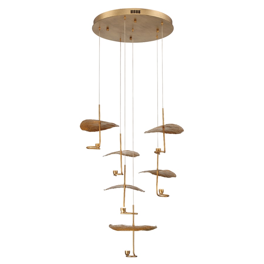 Eurofase Lighting Lagatto 6 Light 28" Wide LED Suspension Multi Light Pendant