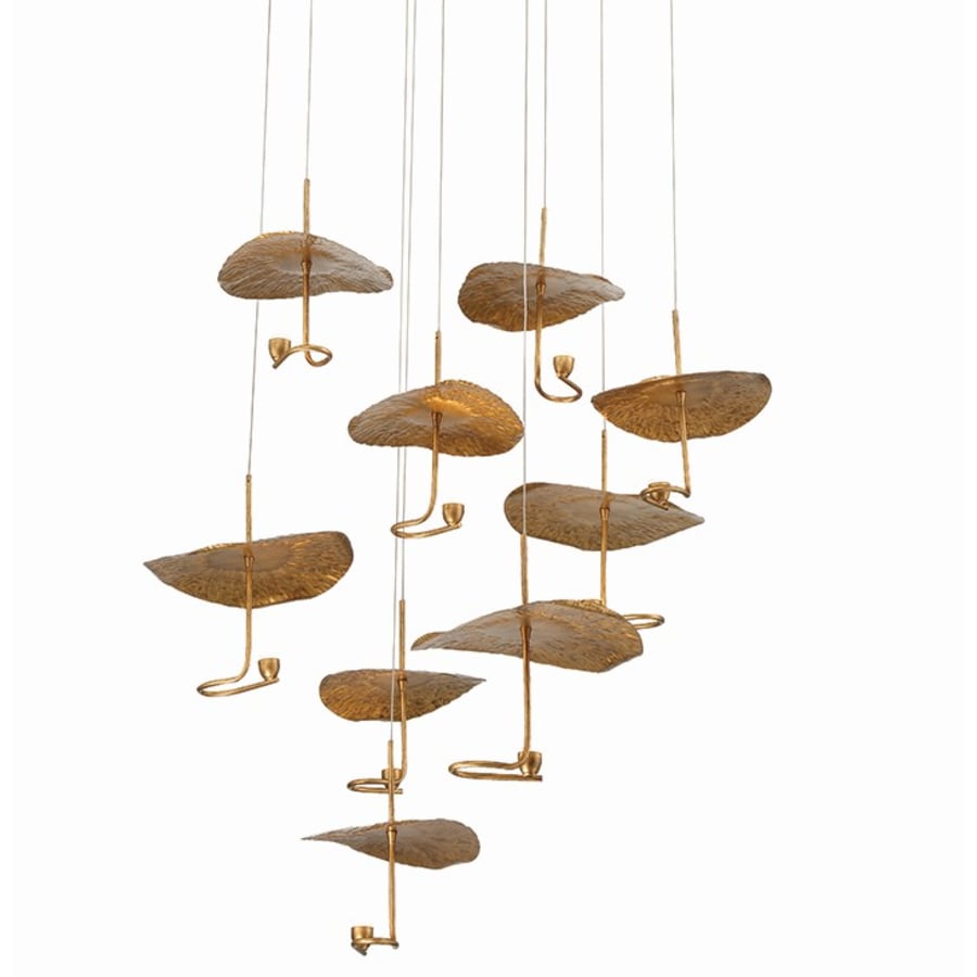 Eurofase Lighting Lagatto 9 Light 36" Wide LED Suspension Multi Light Pendant