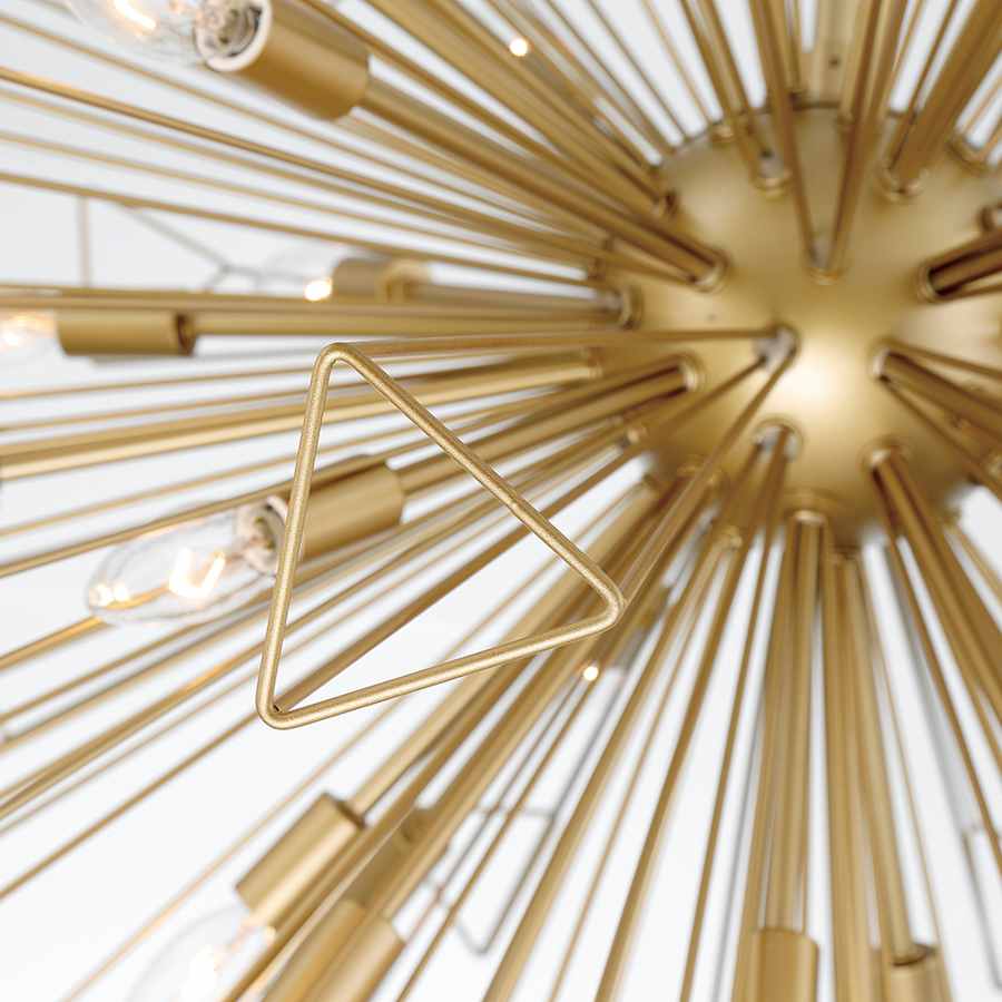 Eurofase Lighting Dendelio 29 Light 41" Wide Sputnik Chandelier