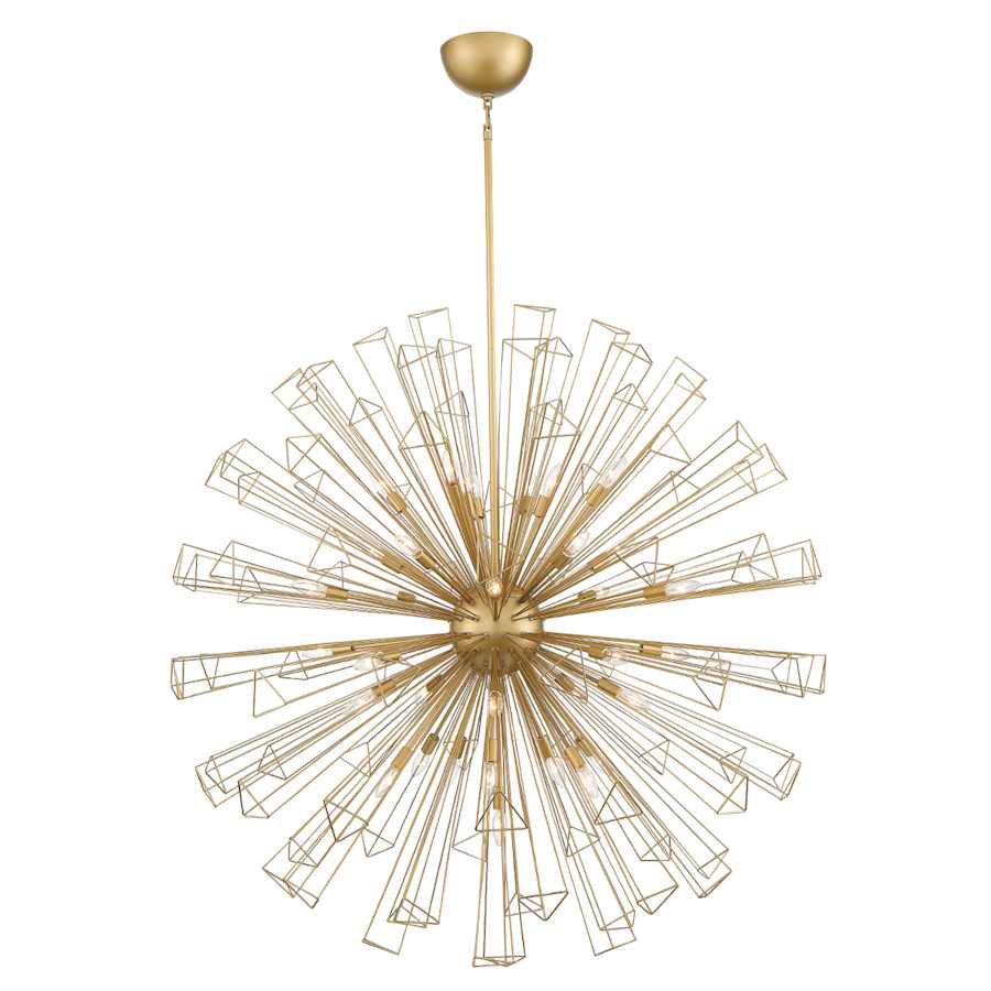 Eurofase Lighting Dendelio 35 Light 54" Wide Sputnik Chandelier