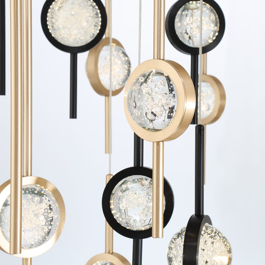 Eurofase Lighting Barletta 40" Wide LED Suspension Multi Light Pendant