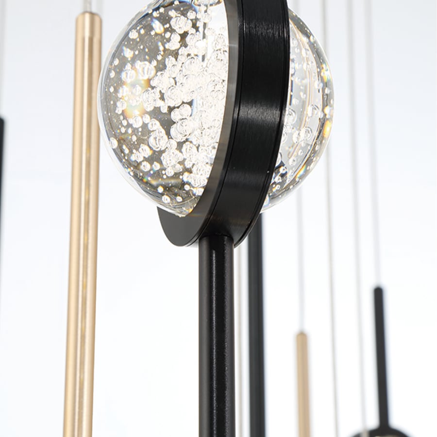 Eurofase Lighting Barletta 40" Wide LED Suspension Multi Light Pendant