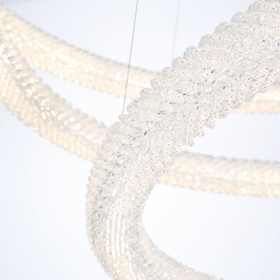 Eurofase Lighting Sassi 3 Light 60" Wide LED Ring Chandelier