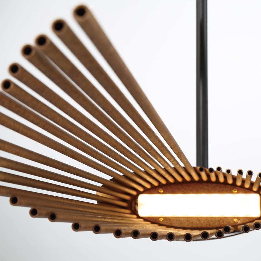 Eurofase Lighting Umura 3 Light 52" Wide LED Abstract Multi Light Pendant