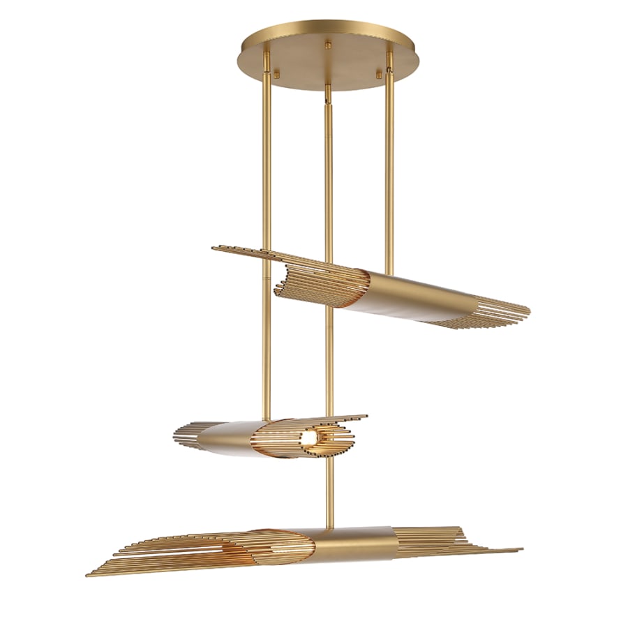 Eurofase Lighting Umura 3 Light 52" Wide LED Abstract Multi Light Pendant