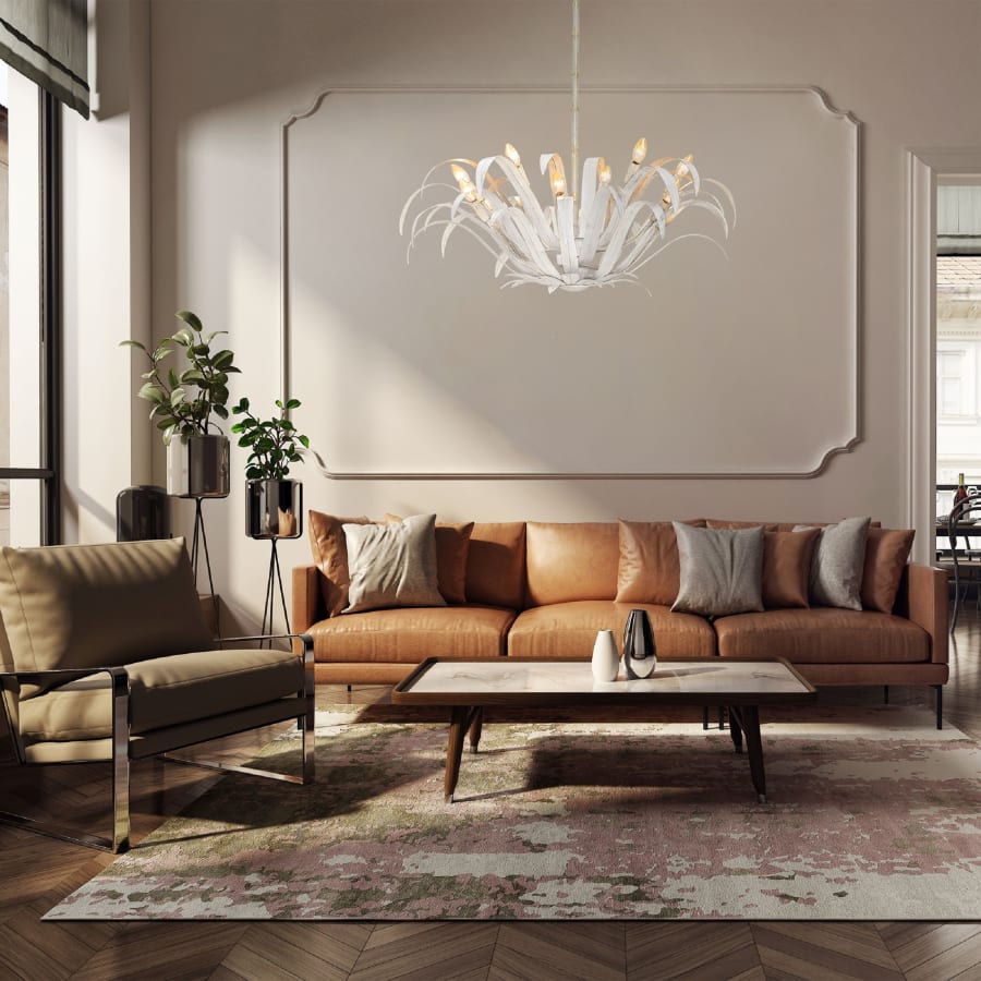 Eurofase Lighting Kagra 12 Light 42" Wide Chandelier