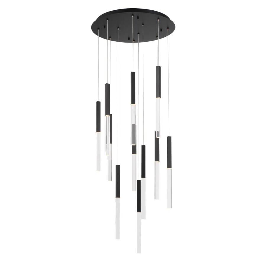 Eurofase Lighting Benicio 22" Wide 3000K LED Crystal Multi-Pendant Light