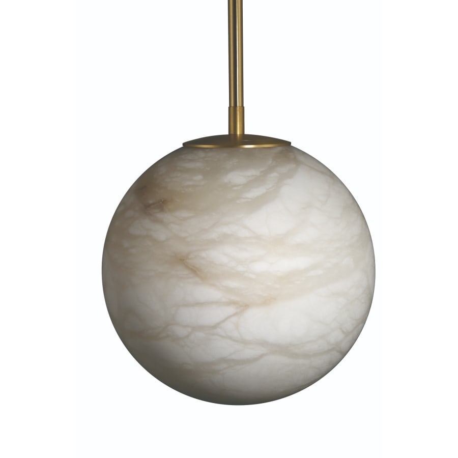 Eurofase Lighting Kepler 12" Wide 3000K LED Pendant with Alabaster Shade