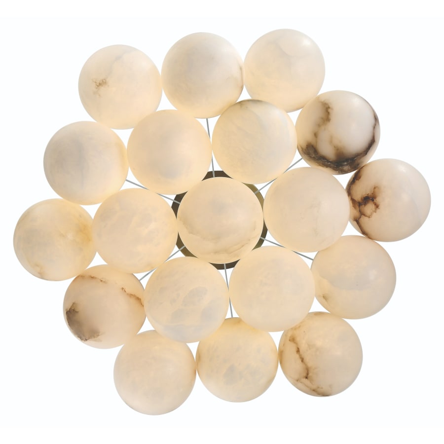 Eurofase Lighting Kepler 29" Wide LED Multi Light Pendant with Alabaster Shades