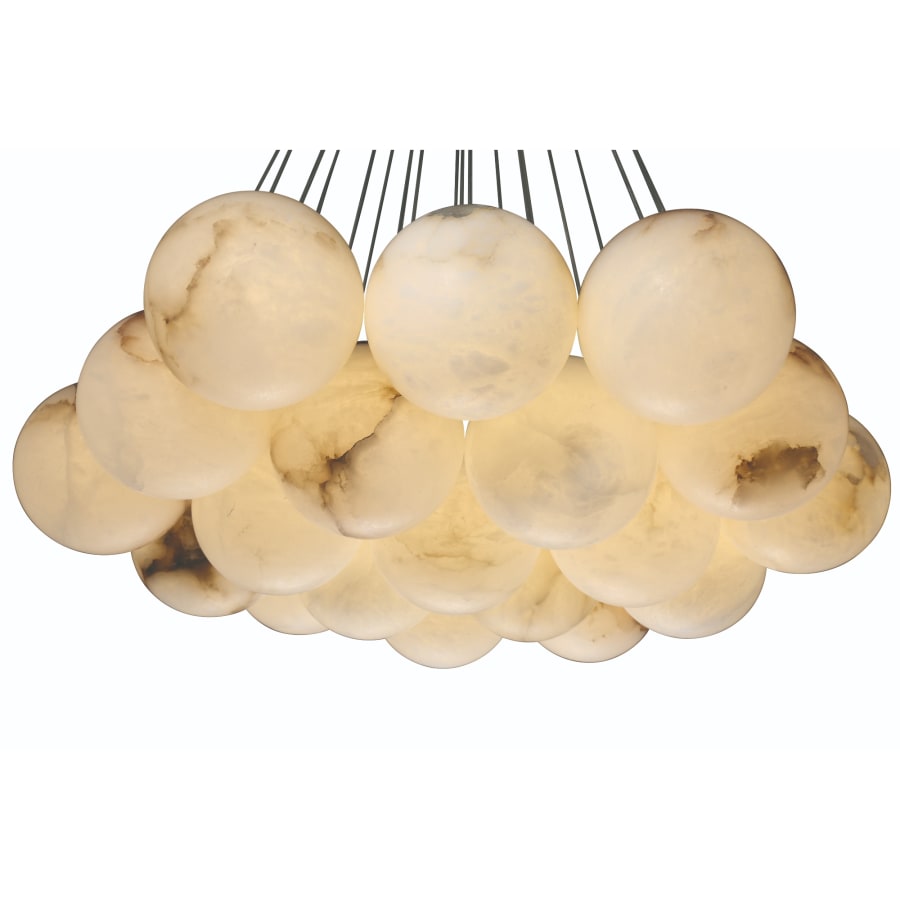 Eurofase Lighting Kepler 29" Wide LED Multi Light Pendant with Alabaster Shades