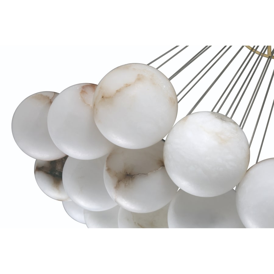 Eurofase Lighting Kepler 29" Wide LED Multi Light Pendant with Alabaster Shades