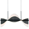 Eurofase Lighting Voltik 40" Wide LED Abstract Linear Chandelier