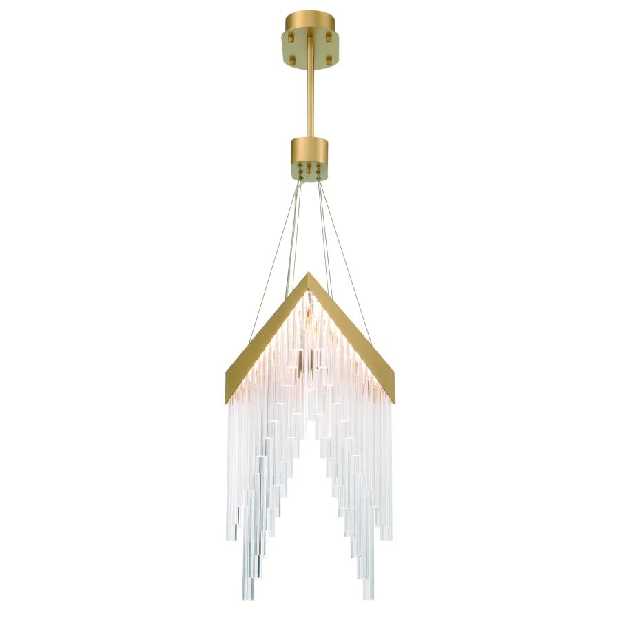 Eurofase Lighting Vivien 32" Wide LED Abstract Linear Chandelier
