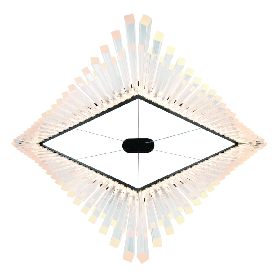 Eurofase Lighting Vivien 60" Wide LED Abstract Linear Chandelier
