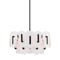 Eurofase Lighting Nuvola 24" Wide LED Abstract Drum Chandelier