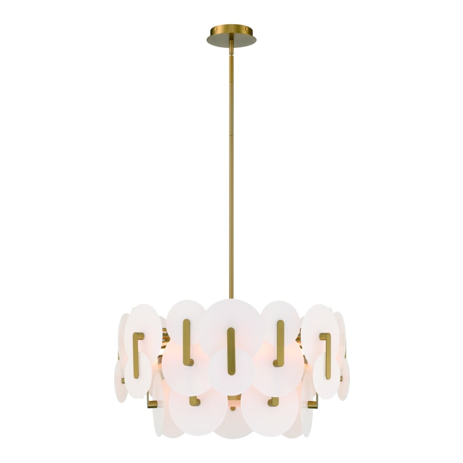 Eurofase Lighting Nuvola 24" Wide LED Abstract Drum Chandelier