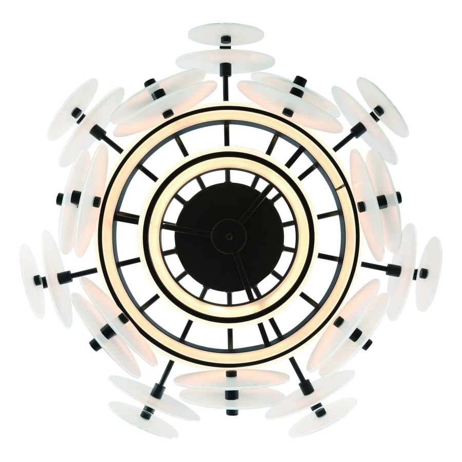 Eurofase Lighting Nuvola 24" Wide LED Abstract Drum Chandelier