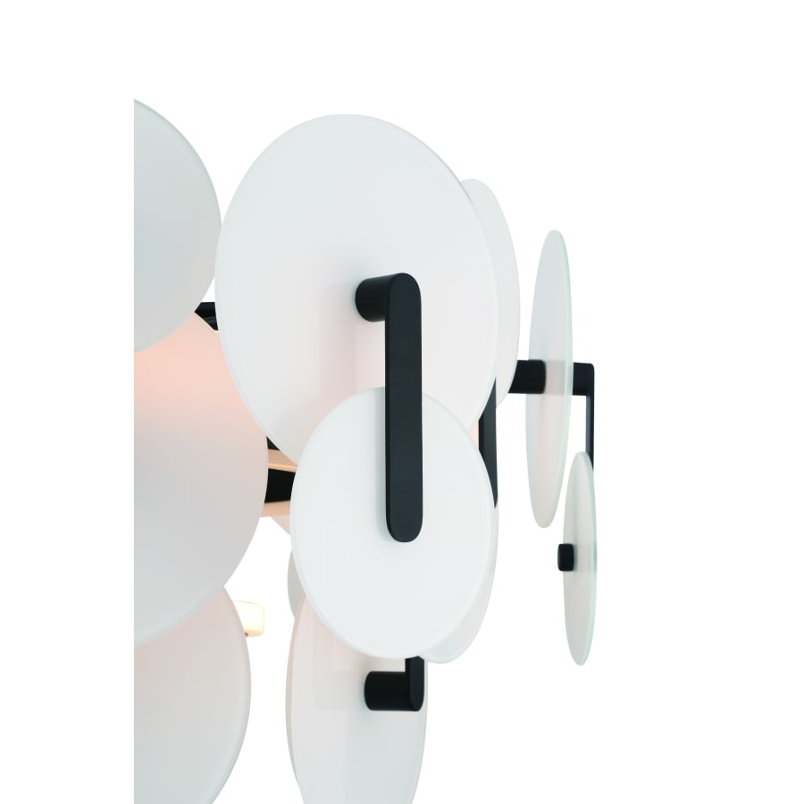 Eurofase Lighting Nuvola 24" Wide LED Abstract Drum Chandelier