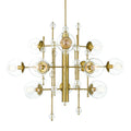 Eurofase Lighting Traiton 12 Light 48" Wide Abstract Chandelier