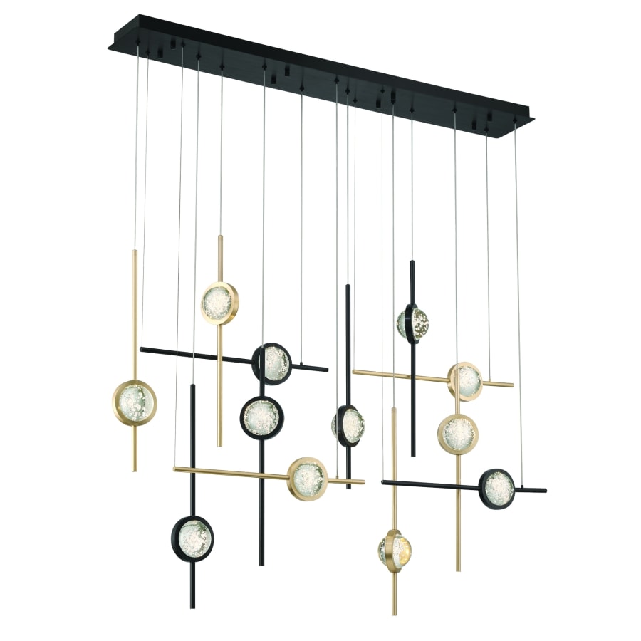 Eurofase Lighting Barletta 55" Wide LED Abstract Chandelier