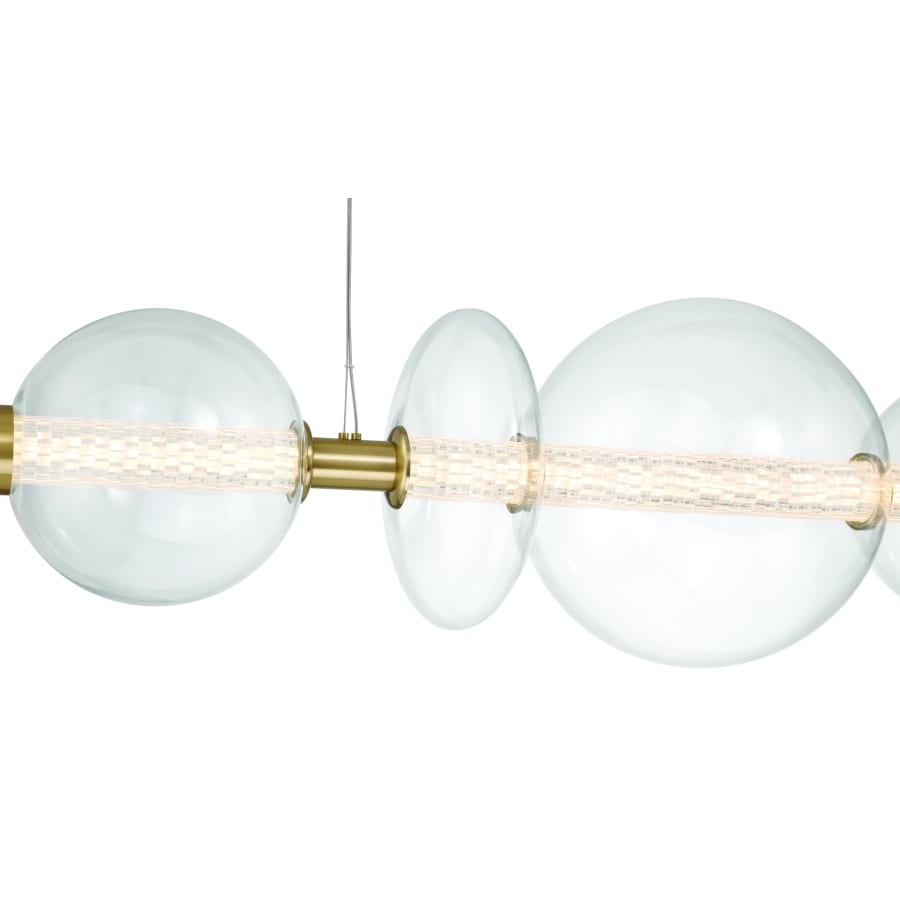 Eurofase Lighting Atomo 74" Wide LED Linear Chandelier
