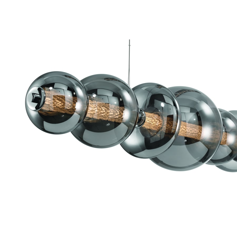 Eurofase Lighting Atomo 74" Wide LED Linear Chandelier