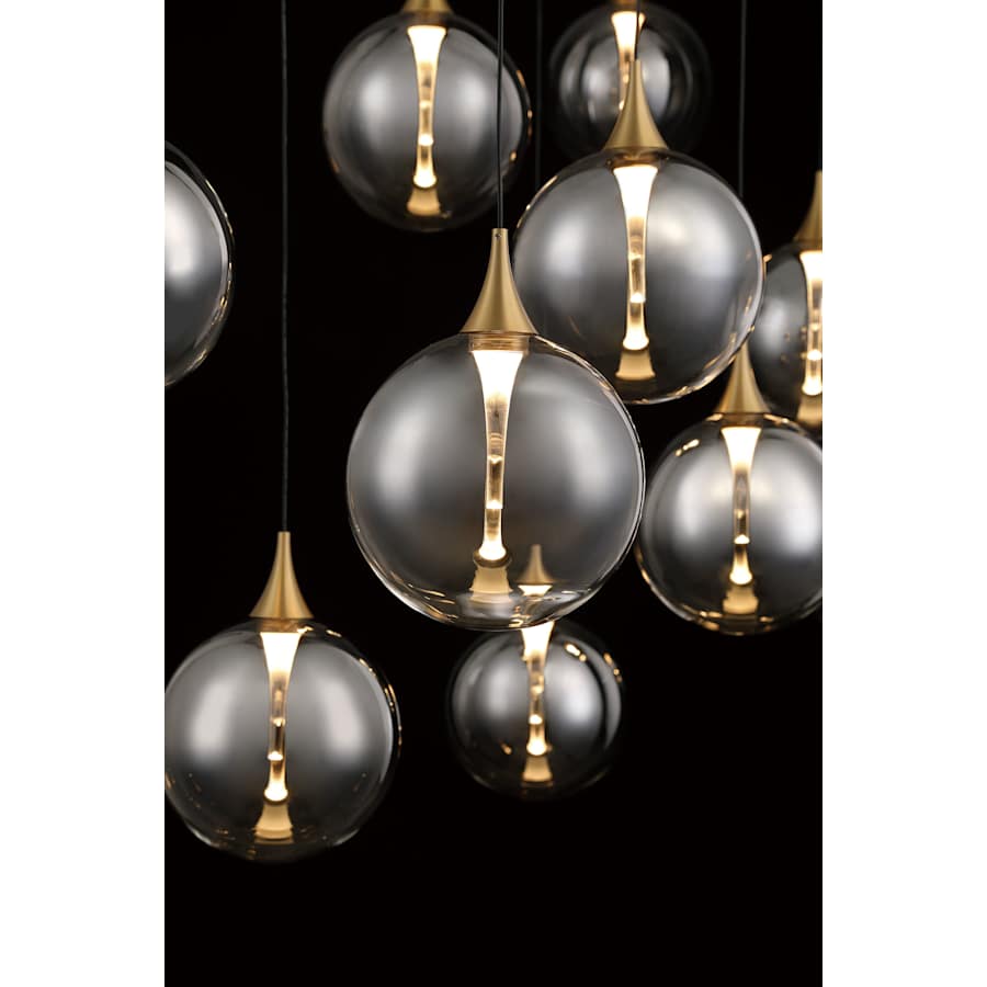 Eurofase Lighting Iissa 47" Wide Linear Chandelier