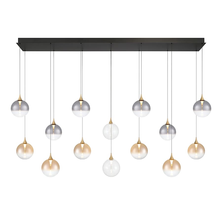 Eurofase Lighting Iissa 72" Wide Linear Chandelier