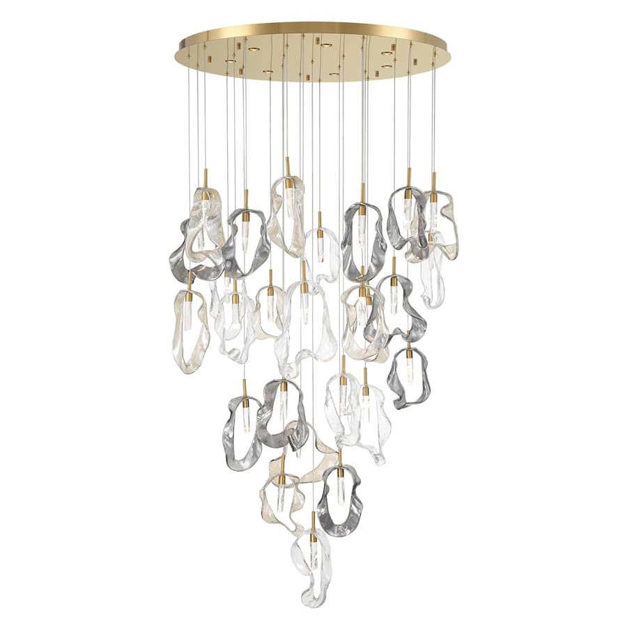 Eurofase Lighting Norah 39" Wide Crystal Chandelier