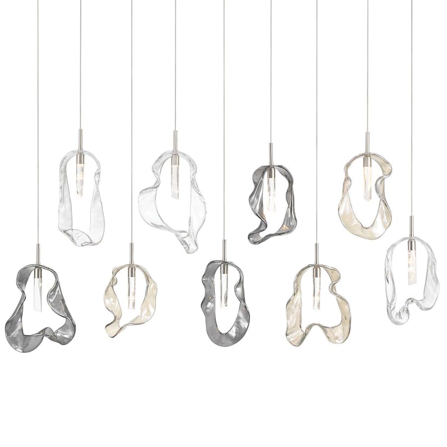 Eurofase Lighting Norah 51" Wide Crystal Linear Chandelier