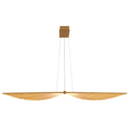 Eurofase Lighting Seraph 59" Wide 3000K LED Linear Chandelier