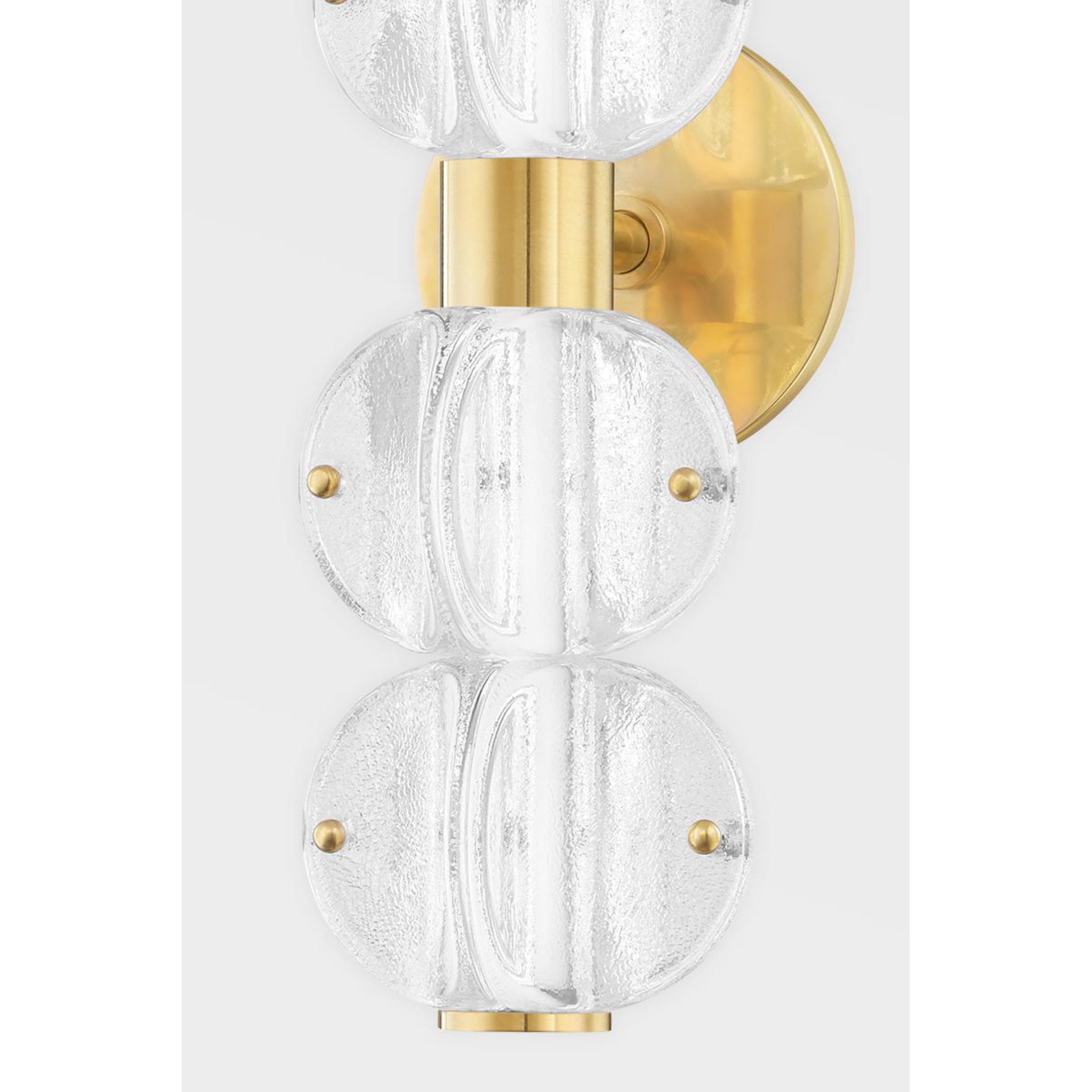 Lindley 1-Light Chandelier in Aged Brass 40L x 40W x 4.625H