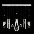 Fine Art Handcrafted Lighting ARIA 14 Light 60" Wide Integrated LED Crystal Pendant