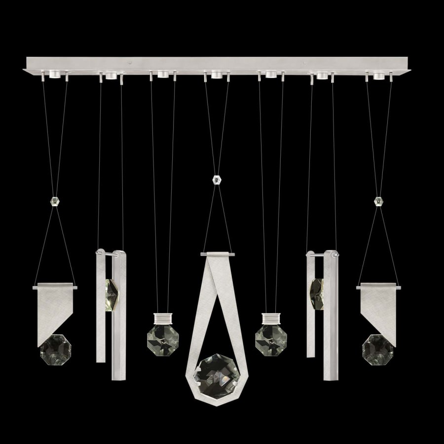 Fine Art Handcrafted Lighting ARIA 14 Light 60" Wide Integrated LED Crystal Pendant