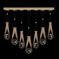 Fine Art Handcrafted Lighting ARIA 14 Light 60" Wide Integrated LED Crystal Linear Pendant