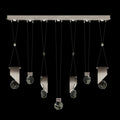 Fine Art Handcrafted Lighting ARIA 14 Light 60" Wide Integrated LED Linear Pendant