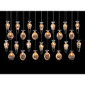 Fine Art Handcrafted Lighting Essence 26 Light 54" Wide LED Linear Pendant