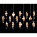 Fine Art Handcrafted Lighting Essence 15 Light 49" Wide LED Linear Pendant