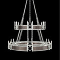 Fine Art Handcrafted Lighting Mirage 24 Light 50" Wide Taper Candle Style Chandelier