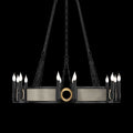 Fine Art Handcrafted Lighting Mirage 12 Light 36" Wide Taper Candle Style Chandelier