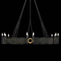 Fine Art Handcrafted Lighting Mirage 12 Light 50" Wide Taper Candle Style Chandelier