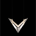 Fine Art Handcrafted Lighting Blade 14" Wide Linear Pendant
