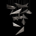Fine Art Handcrafted Lighting Volo 8 Light 36" Wide x 34" Tall LED Abstract Multi Light Pendant