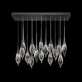 Fine Art Handcrafted Lighting Mayu 54" Wide LED 16 Light Linear Pendant