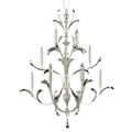 Fine Art Handcrafted Lighting Beveled Arcs 16 Light 56" Wide Crystal Chandelier