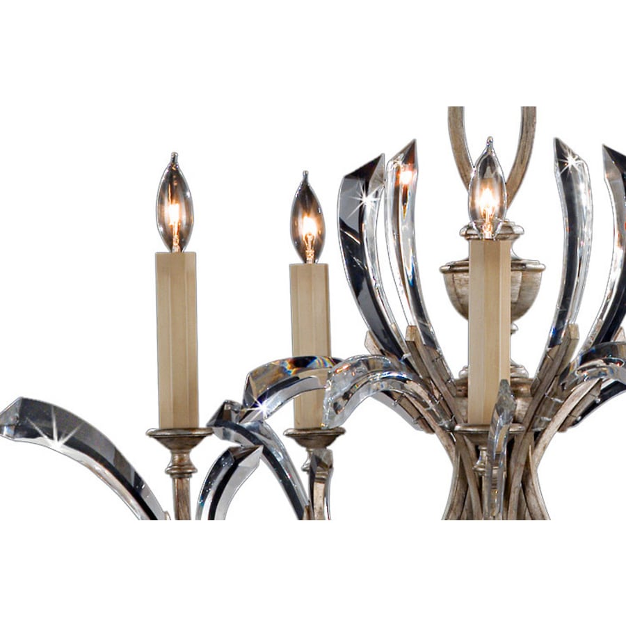 Fine Art Handcrafted Lighting Beveled Arcs Five-Light Single-Tier Beveled Crystal Chandelier