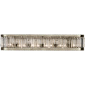Fine Art Handcrafted Lighting Crystal Enchantment Six-Light Wall Sconce with Multi-Faceted Crystal Panels